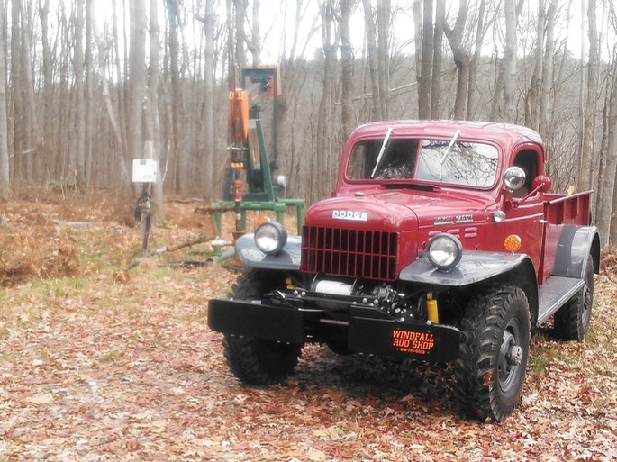 1947 Dodge Power Wagon - Back in oil field after 30 year absence!!