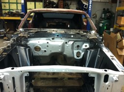 1969 Ford Mustang Reassembly