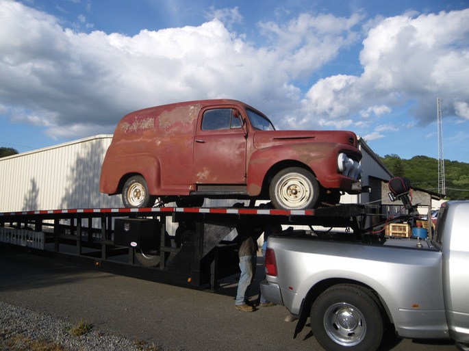 1950 Ford Panel Restoration