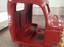 1947 Dodge Power Wagon - cab/bed/sheet metal prep and paint